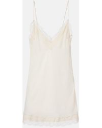 Rohe - Lace-Trimmed Satin Camisole - Lyst