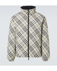 Burberry - Reversible Check Jacket - Lyst