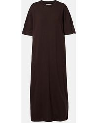 Extreme Cashmere - N°321 Kris Cotton And Cashmere Maxi Dress - Lyst