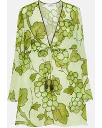 Etro - Printed Ramie Tunic - Lyst