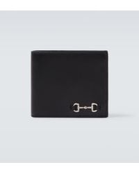 Gucci - Horsebit Leather Bifold Wallet - Lyst