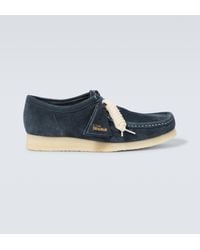 Clarks - Wallabee Suede Moccasins - Lyst