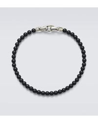 David Yurman - Spiritual Beads Sterling Bracelet With Onyx - Lyst