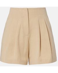 Veronica Beard - Gables Pleated Shorts - Lyst
