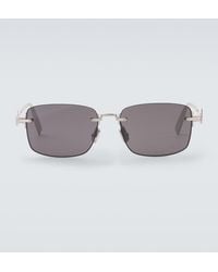 Dior - Cd Diamond S11U Rectangular Sunglasses - Lyst