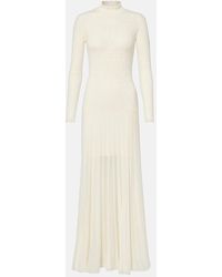 Isabel Marant - Gisole Pointelle Turtleneck Maxi Dress - Lyst