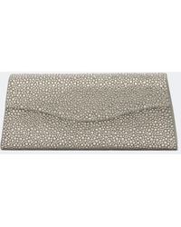 Elie Saab - The Midnight Embellished Suede Clutch - Lyst