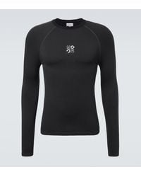 Loewe - X On Striped Jersey Top - Lyst