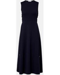 Max Mara - Delfi Virgin Wool Midi Dress - Lyst