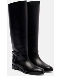 Jimmy Choo - Lawton Leather Knee-High Boots - Lyst