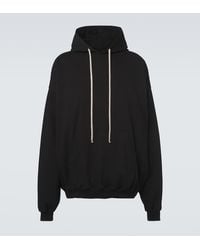 Rick Owens - Drkshdw Hun Cotton Jersey Hoodie - Lyst
