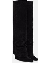 Paris Texas - Jane 100 Suede Knee-High Boots - Lyst