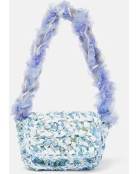 SUSAN FANG - Mini Crochet Lace Shoulder Bag - Lyst