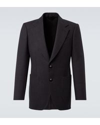 Tom Ford - Blazer Aus Wolle Und Seide - Lyst