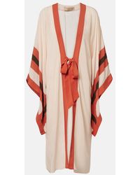 Adriana Degreas - Striped Kaftan - Lyst