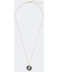 Piaget - Possession Decor Palace 18Kt Rose Pendant Necklace With Gemstones - Lyst