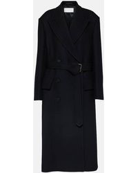 Dries Van Noten - Rufia Double-breasted Wool-blend Overcoat - Lyst