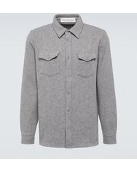 God's True Cashmere - Hemd Aus Kaschmir Mit Labradorit - Lyst