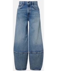 Agolde - Lantern Barrel-Leg Jeans - Lyst