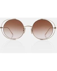 Loewe - Signature Round Sunglasses - Lyst