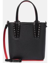 Christian Louboutin - Cabata N/S Mini Leather Tote - Lyst