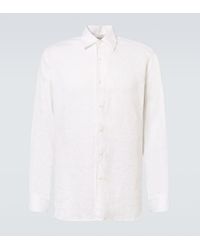 Saman Amel - Hemd Aus Leinen - Lyst