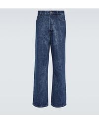 Dries Van Noten - Jeans A Gamba Larga - Lyst