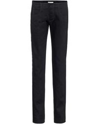 Bottega Veneta Low-Rise Straight Jeans - Schwarz