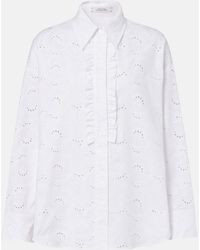 Dorothee Schumacher - Summer Blossom Broderie Anglaise Shirt - Lyst