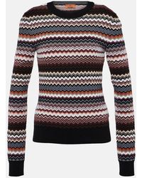 Missoni - Zig Zag Wool-blend Sweater - Lyst