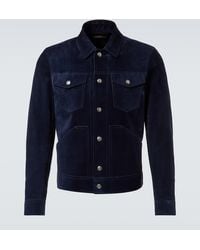 Tom Ford - Suede Shirt Jacket - Lyst