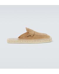 Christian Louboutin - Crosta Suede Espadrilles - Lyst