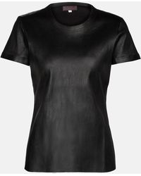 Stouls - S.05 Leather T-Shirt - Lyst