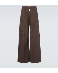 Rick Owens - Cargobelas Cotton Cargo Pants - Lyst