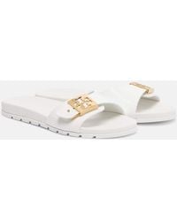 Tory Burch - Mules Double T Pu - Lyst