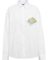 Jacquemus La Chemise Simon Cotton Shirt - White