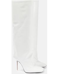 The Attico - Sienna Leather Knee-high Boots - Lyst