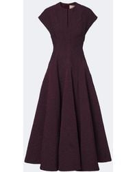ROKSANDA - Rova Cloque Midi Dress - Lyst