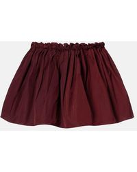 ShuShu/Tong - Gathered Miniskirt - Lyst