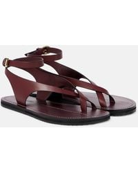 A.Emery - Sandalen Millar Aus Leder - Lyst