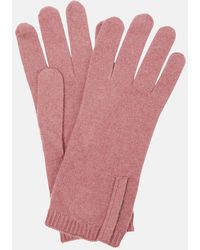 Brunello Cucinelli - Embellished Cashmere Knit Gloves - Lyst