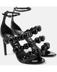 Alaïa - Heeled Sandals 3 Straps - Lyst