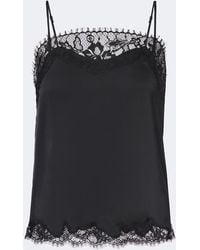 Faithfull the Brand - Marisol Lace-Trimmed Satin Camisole - Lyst