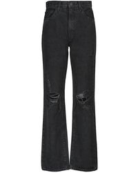 SLVRLAKE Denim - High-Rise Wide-Leg Jeans London - Lyst