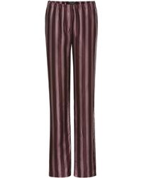 Burberry Printed Pyjama Trousers - Purple