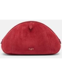 Alaïa - Purse Small Suede Clutch - Lyst