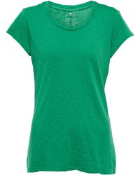 Velvet Camiseta Odelia de algodón - Verde