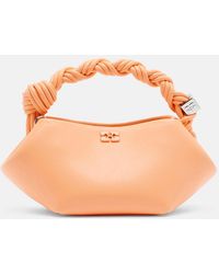 Ganni - Bou Mini Top-Handle Bag - Lyst
