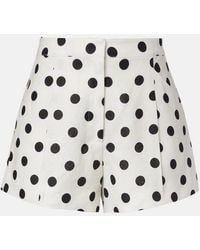 Posse - Shorts Rosalie De Lino Con Lunares - Lyst