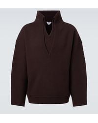 Bottega Veneta - Ribbed-Knit Wool Sweater - Lyst